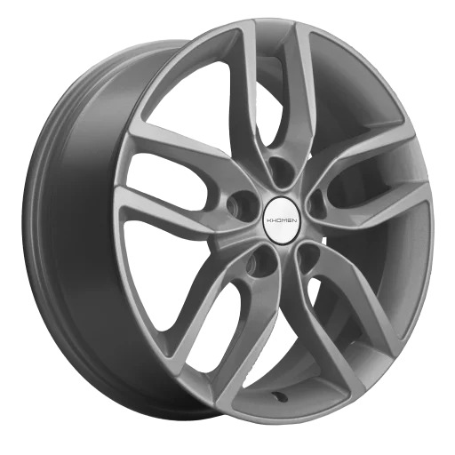 Диск Литой Khomen Wheels мод.KHW1708 17х6.5 PCD 5х114,3 ET49 DIA67.1  F-Silver  