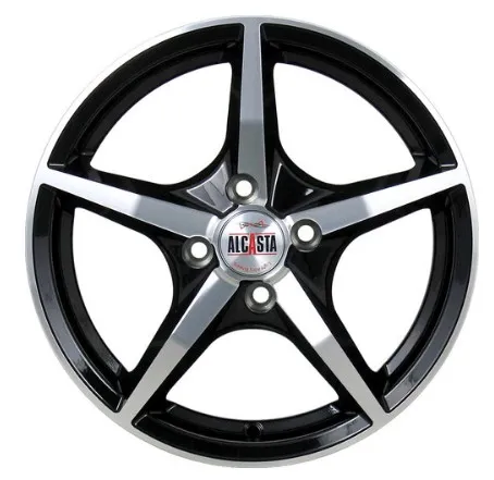 Диск Литой ALCASTA мод.M56 15х6 PCD 4х100 ET36 DIA60.1  BKF  